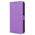 Pattintható tok a Infinix Hot 40i, Wallet Smart Magnet, lila