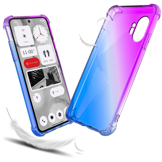 Tok Nothing Phone 2 5G, Gradient Dropproof, Lila / kék