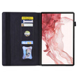 Tok Samsung Galaxy Tab S10 FE+ Plus, Classic, tolltartóval, fekete