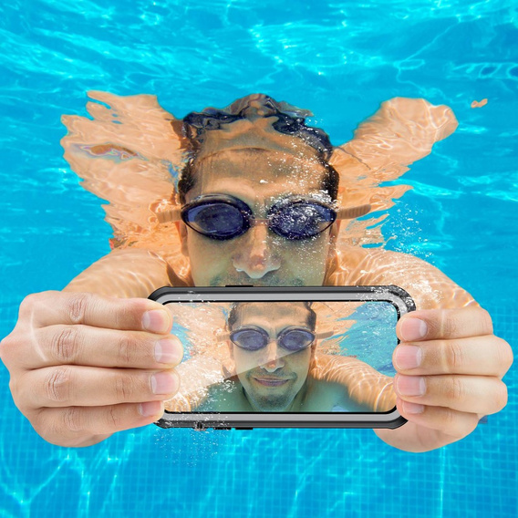 IP68 vízálló tok a iPhone 14 Pro, fekete