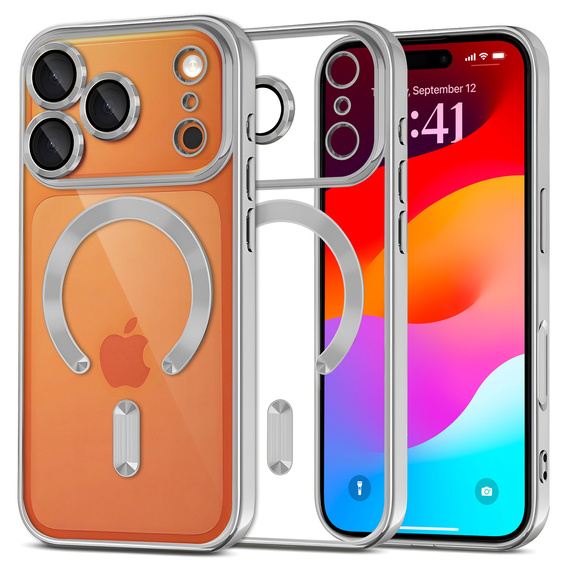 Mágneses tok lencsevédelemmel iPhone 17 Pro készülékhez