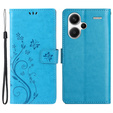 Pattintható tok a Xiaomi Redmi Note 13 Pro+, Butterfly, kék