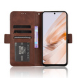 Pattintható tok a Xiaomi Redmi 13, Card Slot, barna