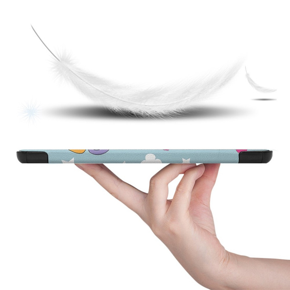 Tok Samsung Galaxy Tab S10 Lite / S10 FE / S9 FE, pánttal, unicorn