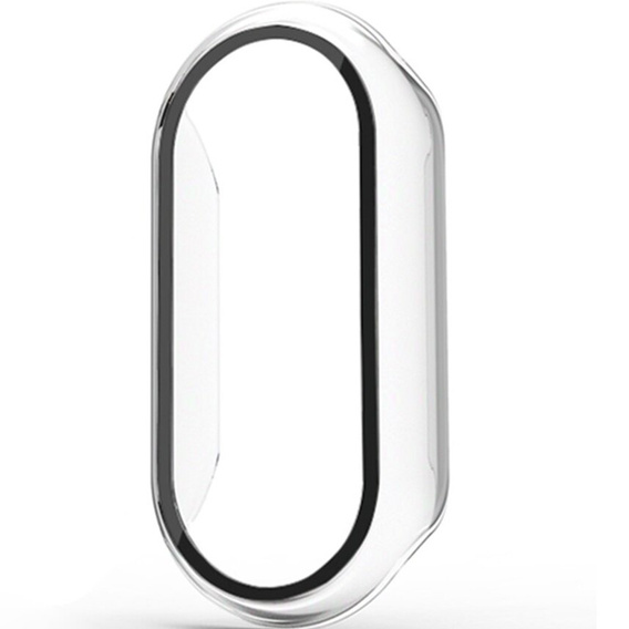 2in1 tok + edzett üveg a Xiaomi Smart Band 10 / 9 / 8-hoz, fekete