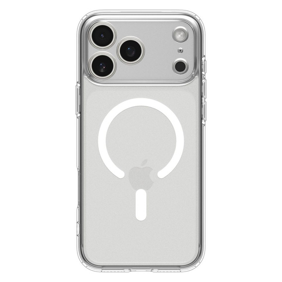 Spigen Ultra Hybrid MagSafe tok iPhone 17 Pro Max készülékhez, Frost White
