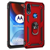 Páncélozott telefontok a Motorola Moto E7 Power / E7i Power, Nox Case Ring, piros