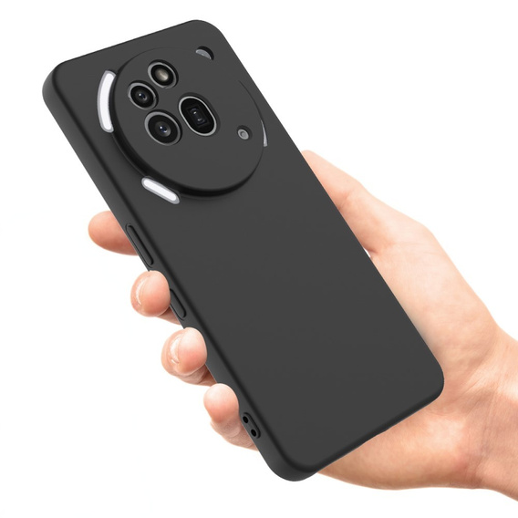 Telefontok a Nothing Phone 3a Pro, Silicone Lite, fekete