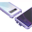 Telefontok a Samsung Galaxy S10 Plus, Dexnor Full Body Rugged, átlátszó / lila