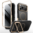 Supcase tok iPhone 17 Pro Max készülékhez, IBLSN Ares Fip Magsafe, sivatagi arany