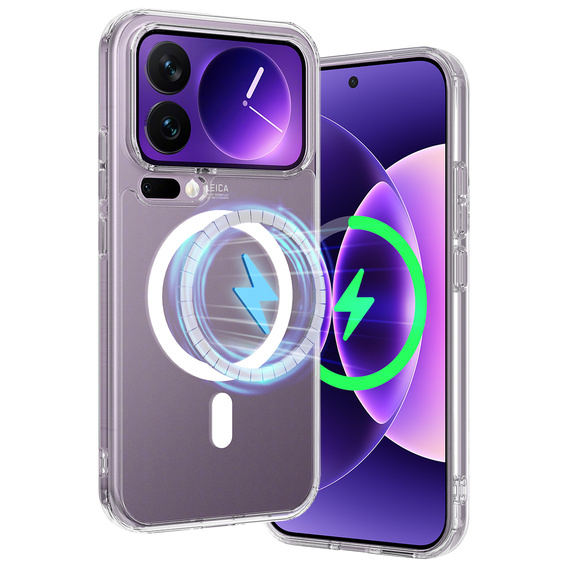 Fusion Hybrid tok MagSafe-hez Xiaomi 17 Pro-hoz, átlátszó