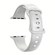 Szilikon szíj Apple Watch 1/2/3/4/4/5/6/7/8/9/SE/ULTRA/ULTRA 2 42/44/45/45/49MM órához