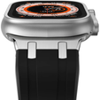 Szilikon szíj az Apple Watch 1/2/3/4/4/5/6/7/8/9/10/SE/Ultra/Ultra 2 42/44/45/49MM órához