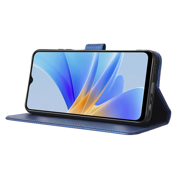Pattintható tok a Oppo A17, Smart Magnet, kék