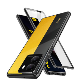 Tok Xiaomi Poco X7 Pro 5G, Magnetic Dual Glass, fekete