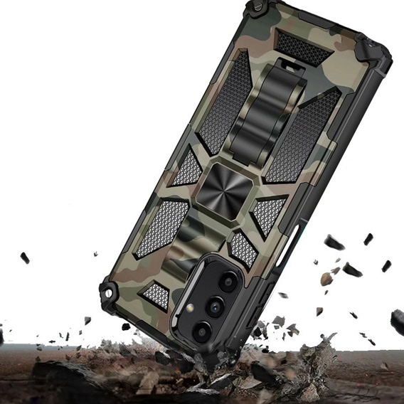Telefontok a Samsung Galaxy A04S / A13 5G, Armor Kickstand, zöld