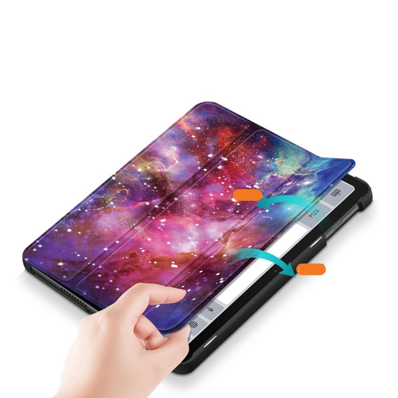 Tok Huawei MatePad SE 10.4 2022, Smartcase, galaxy