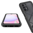 Tok Samsung Galaxy A13 4G készülékhez, Shockproof, fóliával, kék