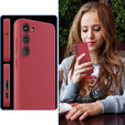Telefontok a Samsung Galaxy S23 5G, Silicone Lite, piros