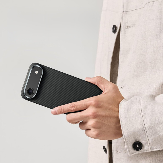 BENKS Kevlar Armor PRO szénszálas 600D A068 tok MagSafe iPhone Air készülékhez