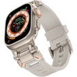 ERBORD ProTech szíj Apple Watch 1/2/3/4/4/5/6/7/8/9/SE/Ultra/Ultra 2 42/44/45/49MM, fehér öv