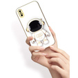Telefontok a iPhone X / XS, Astronaut, fehér