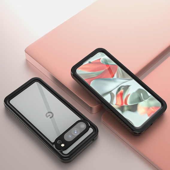 IP68 vízálló tok Google Pixel 9 Pro XL, Redpepper, fekete