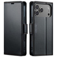 Fényes Litchi pénztárca tok iPhone 17 Pro Max készülékhez