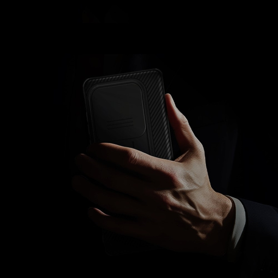 Tok OnePlus 13, páncélozott Nillkin, CamShield Pro, fekete