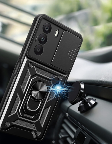 Telefontok a Realme C71, CamShield Slide, fekete