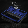 Páncélozott telefontok a Samsung Galaxy Z Fold 4 5G, Nox Case Ring, kék