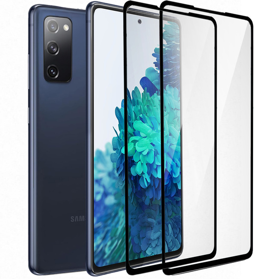 2x edzett üveg a Samsung Galaxy S20 FE, ERBORD 3D teljes képernyő