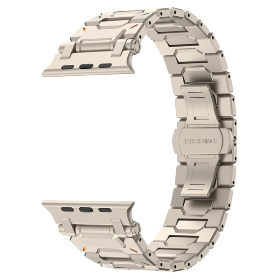 Karkötő Apple Watch 1/2/3/4/5/6/7/8/9/10/SE/ULTRA/ULTRA 2 42/44/45/46/49MM, titánium