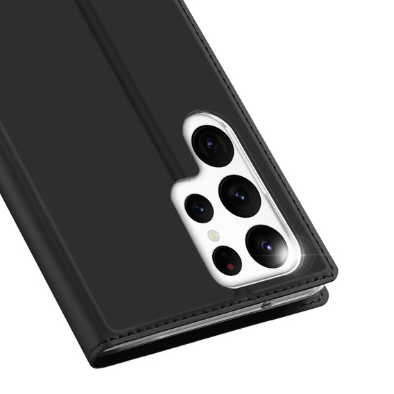 Dux Ducis Telefontok a Samsung Galaxy S23 Ultra, Skinpro, fekete
