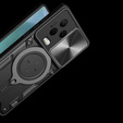 Páncélozott tok Infinix Note 12 2023, CamShield Slide, fekete