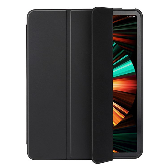 Tok iPad Pro 11 2021/2022, Smartcase tolltartóval, fekete