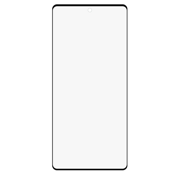 3D edzett üveg Motorola Edge 30 Ultra készülékhez, fekete