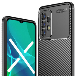 Telefontok a Samsung Galaxy A53 5G, Carbon Gel, fekete