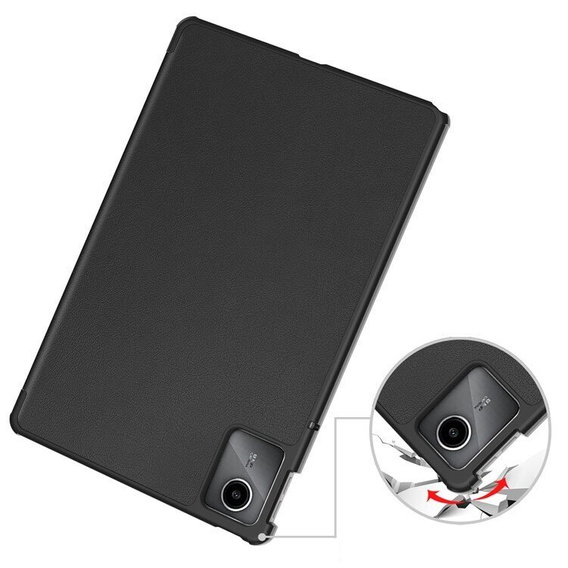 Tok Lenovo Tab M11, Smartcase, fekete