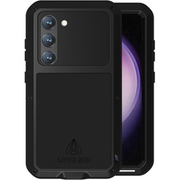 Love Mei Telefontok a Samsung Galaxy S23, armored with glass, fekete