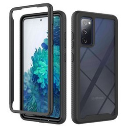 Tok Samsung Galaxy S20 FE készülékhez, Shockproof, fóliával, fekete