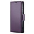 ERBORD Fényes Litchi pénztárca Motorola Edge 60 Pro számára