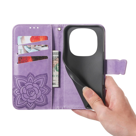 Pillangós flip tok a Xiaomi Redmi Note 15 Pro Plus 5G / Poco M8 Pro 5G készülékhez