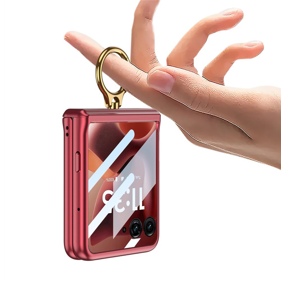 Tok állvánnyal és zsanérvédelemmel a Motorola Razr 60 Ultra 5G készülékhez