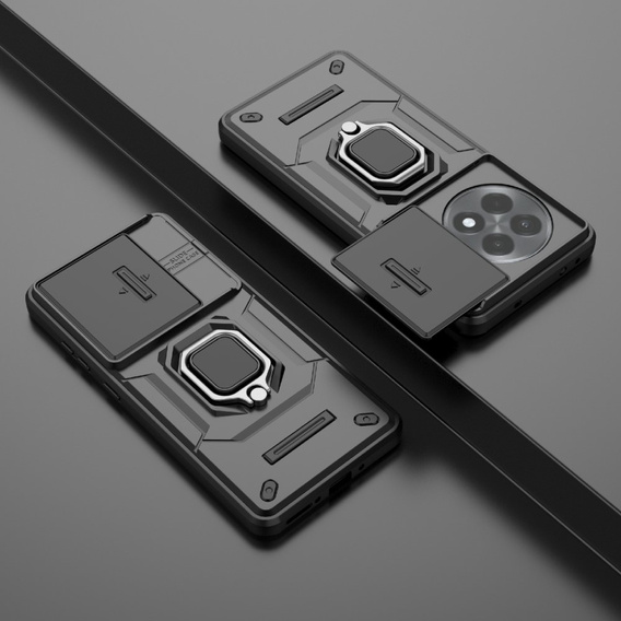 Telefontok a OnePlus 13R, KickStand Camera Lens, fekete