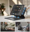 Billentyűzet tok iPad 11" 2025 A16 (11 gen.) / iPad 10.9" 2022 (10 gen.), Dexnor Magnetic Keyboard Touchpad, fekete