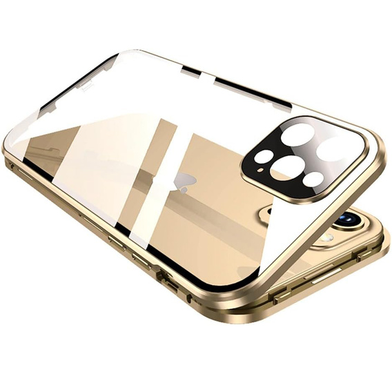 Tok iPhone 16 Pro Max, Magnetic Dual Glass, arany