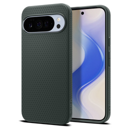 Spigen Liquid Air MagSafe tok a Google Pixel 10 Pro XL-hez, Abyss zöld