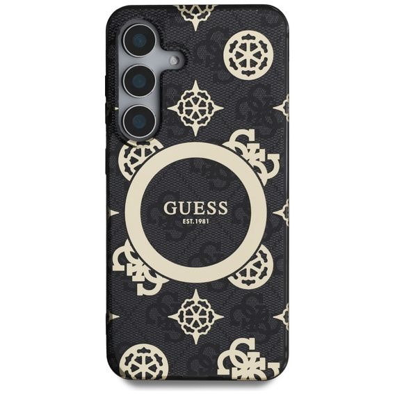 GUESS mágneses IML Peony tok Samsung Galaxy S25 készülékhez