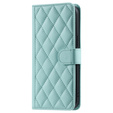 Flap tok Samsung Galaxy S20 FE, Rhombus Crossbody Leather, zöld